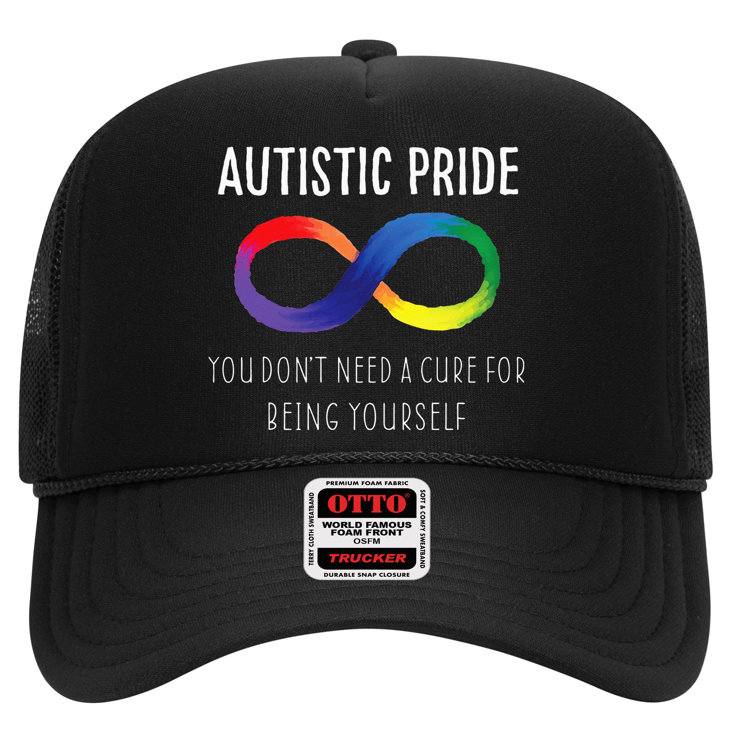 Autistic Pride Autism Awareness Acceptance Love Heart Puzzle Hat