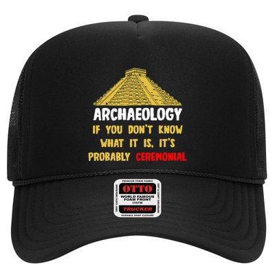 Archeologists Pyramid Artifacts Fossils Archaeology Trucker Hat