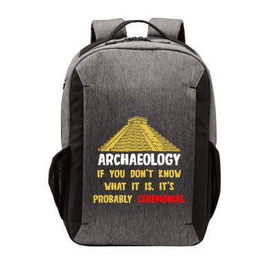 Archeologists Pyramid Artifacts Fossils Archaeology Vector Backpack