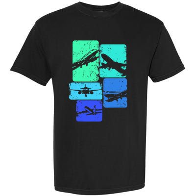 Airplane Pilot Garment-Dyed Heavyweight T-Shirt