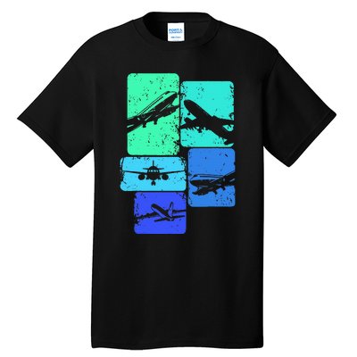 Airplane Pilot Tall T-Shirt