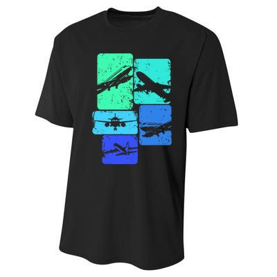 Airplane Pilot Performance Sprint T-Shirt