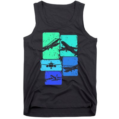 Airplane Pilot Tank Top