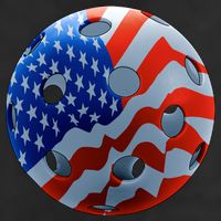 American Pickleball 11oz C Handle Ceramic Mug