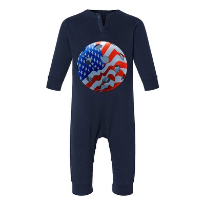 American Pickleball Infant Fleece One Piece