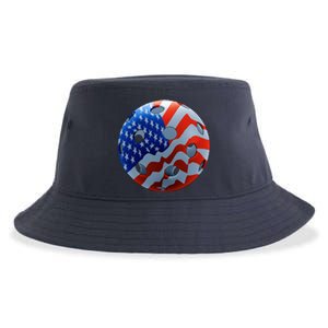 American Pickleball Sustainable Bucket Hat