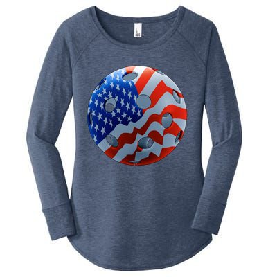 American Pickleball Women's Perfect Tri Tunic Long Sleeve Shirt