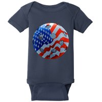 American Pickleball Baby Bodysuit