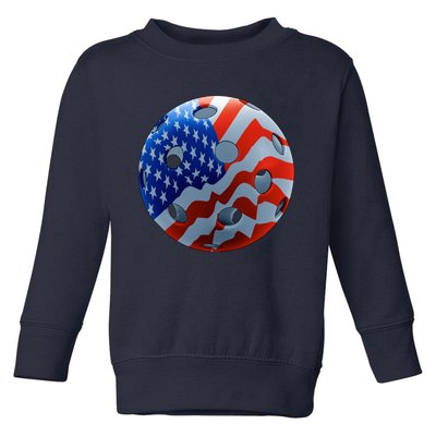 American Pickleball Toddler Sweatshirt