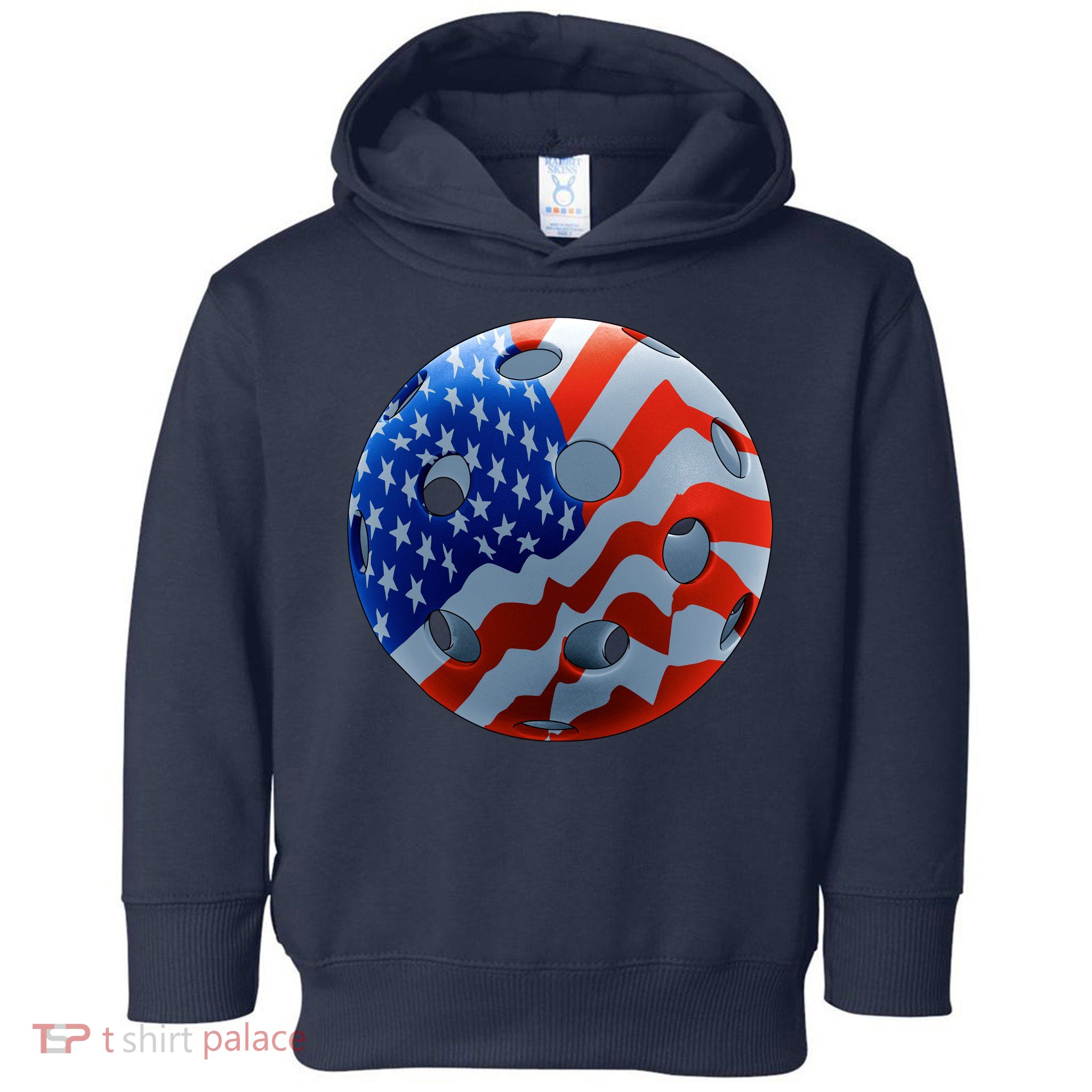 American Pickleball Toddler Hoodie