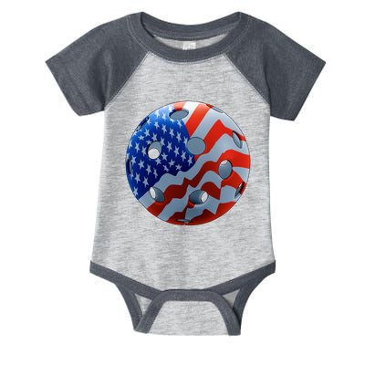 American Pickleball Infant Baby Jersey Bodysuit