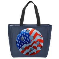 American Pickleball Zip Tote Bag