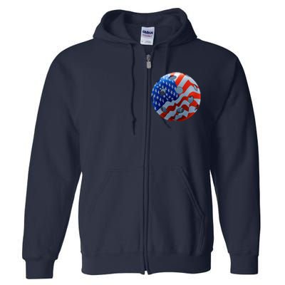 American Pickleball Full Zip Hoodie