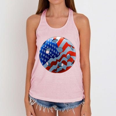 American Pickleball Women's Knotted Racerback Tank