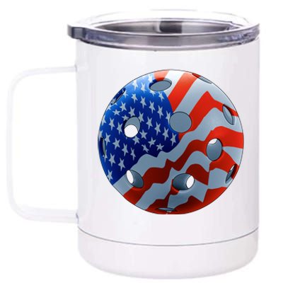 American Pickleball 12 oz Stainless Steel Tumbler Cup