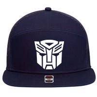 AUTOBOTS PRINTED 7 Panel Mesh Trucker Snapback Hat