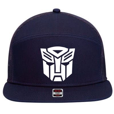 AUTOBOTS PRINTED 7 Panel Mesh Trucker Snapback Hat