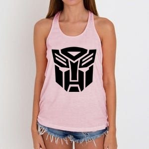 AUTOBOTS PRINTED Women's Knotted Racerback Tank