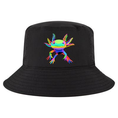 Axolotl Pop Art Axolotl Animal Axolotl Lover Cool Comfort Performance Bucket Hat