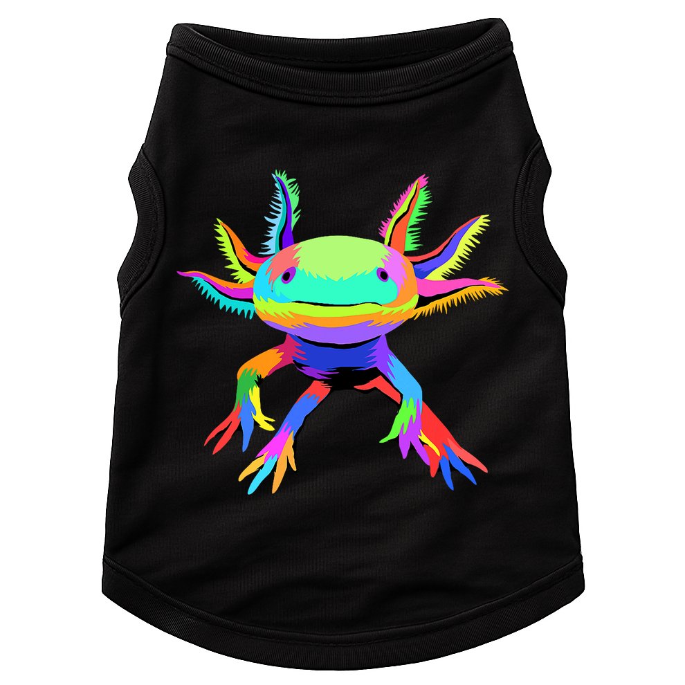 Axolotl Pop Art Axolotl Animal Axolotl Lover Doggie Tank