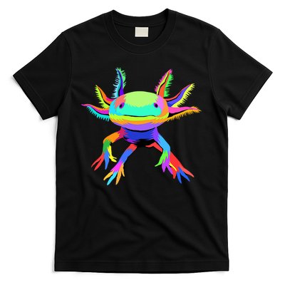Axolotl Pop Art Axolotl Animal Axolotl Lover T-Shirt