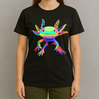 Axolotl Pop Art Axolotl Animal Axolotl Lover T-Shirt