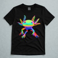 Axolotl Pop Art Axolotl Animal Axolotl Lover T-Shirt