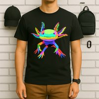 Axolotl Pop Art Axolotl Animal Axolotl Lover T-Shirt