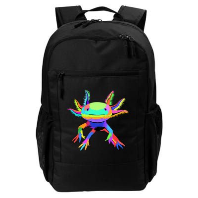 Axolotl Pop Art Axolotl Animal Axolotl Lover Daily Commute Backpack
