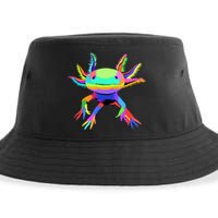 Axolotl Pop Art Axolotl Animal Axolotl Lover Sustainable Bucket Hat