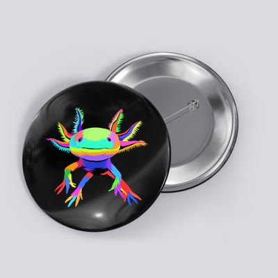 Axolotl Pop Art Axolotl Animal Axolotl Lover Button
