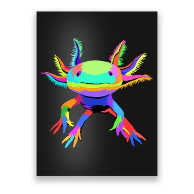Axolotl Pop Art Axolotl Animal Axolotl Lover Poster