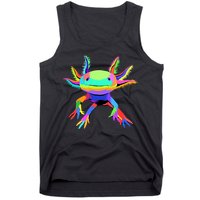 Axolotl Pop Art Axolotl Animal Axolotl Lover Tank Top