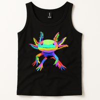Axolotl Pop Art Axolotl Animal Axolotl Lover Tank Top