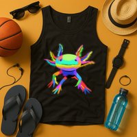 Axolotl Pop Art Axolotl Animal Axolotl Lover Tank Top