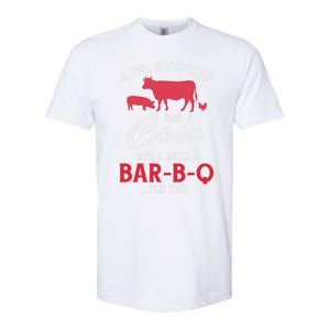 A Pig A Chicken And A Cow Funny Bbq Food Grilling Gift Softstyle CVC T-Shirt