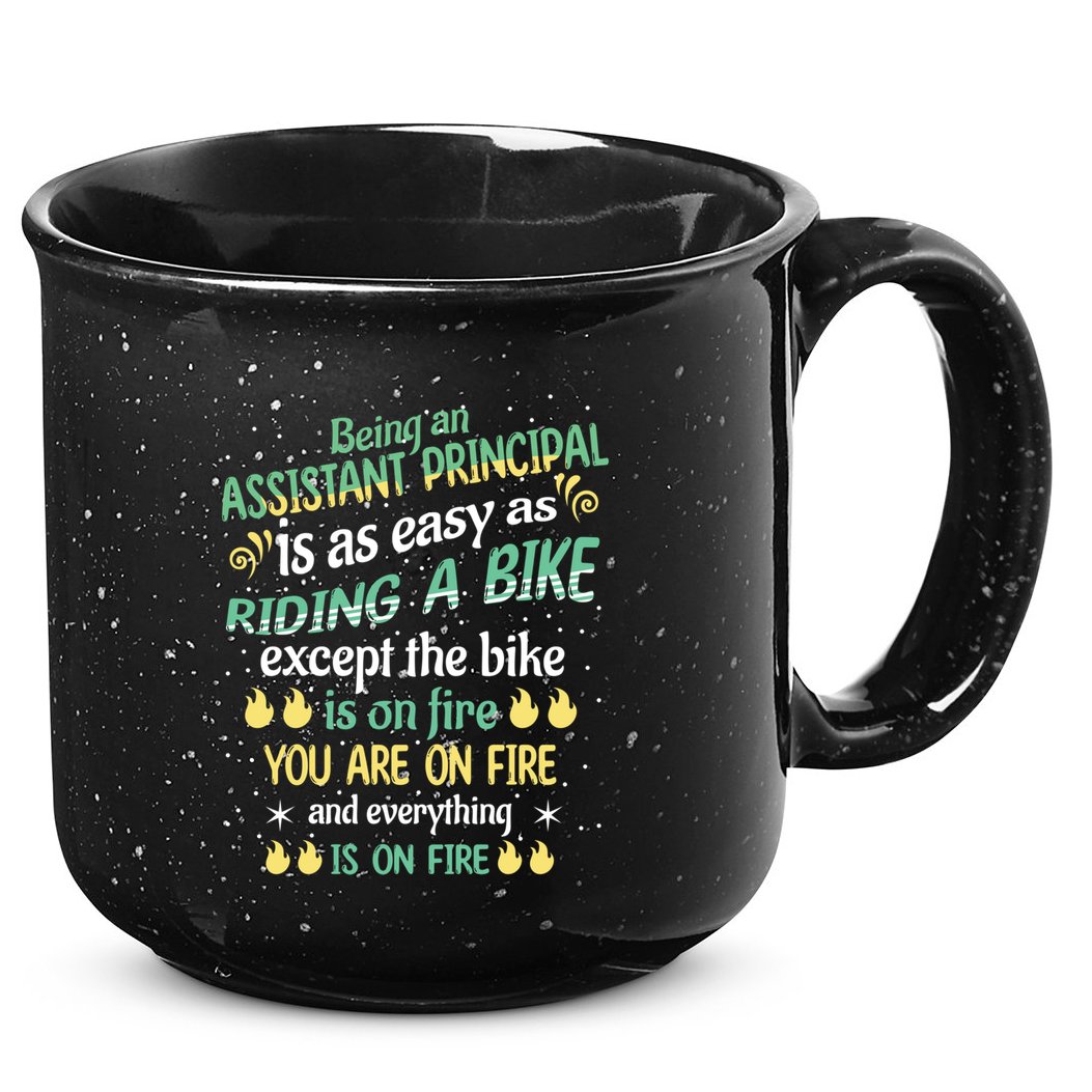 Administrative Professional Assistant Principal Teacher Funny Gift 15oz Campfire Ceramic Mug