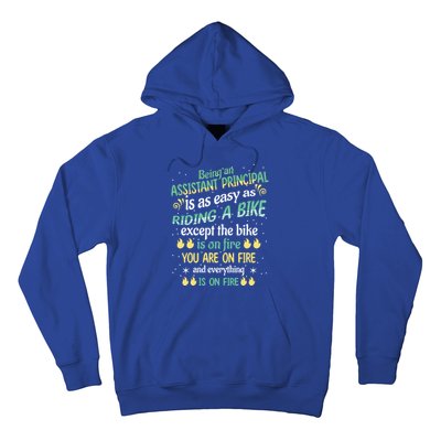 Administrative Professional Assistant Principal Teacher Funny Gift Hoodie