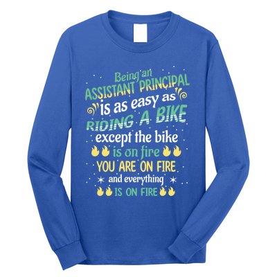 Administrative Professional Assistant Principal Teacher Funny Gift Long Sleeve Shirt