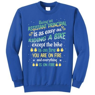 Administrative Professional Assistant Principal Teacher Funny Gift Sweatshirt