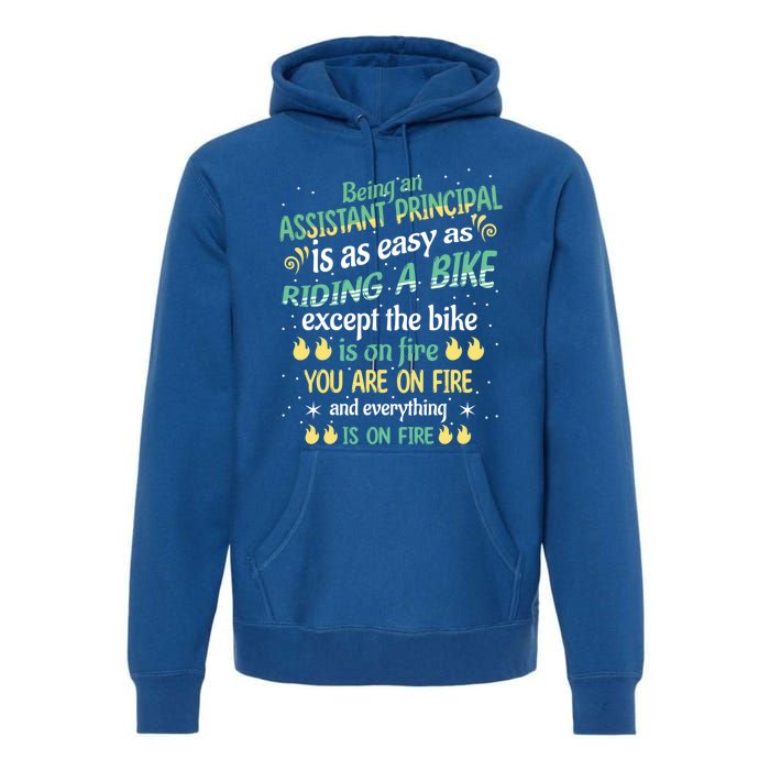 Administrative Professional Assistant Principal Teacher Funny Gift Premium Hoodie