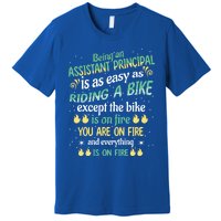 Administrative Professional Assistant Principal Teacher Funny Gift Premium T-Shirt