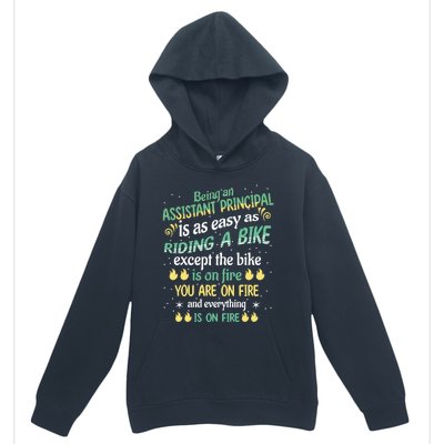 Administrative Professional Assistant Principal Teacher Funny Gift Urban Pullover Hoodie