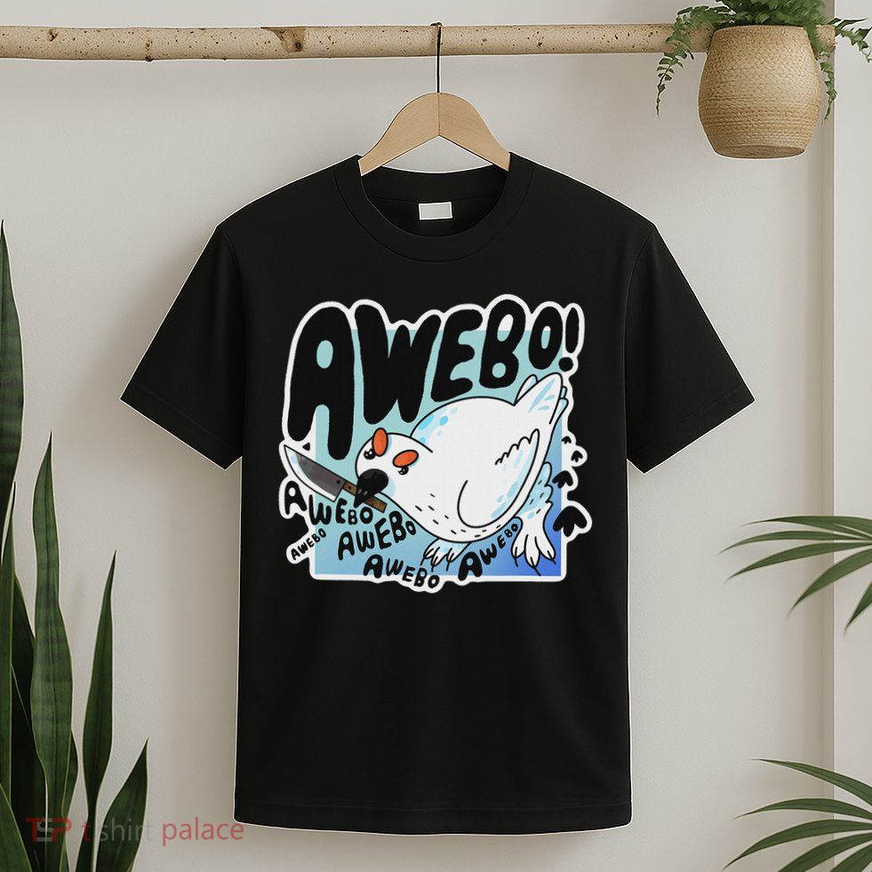 Awebo Ptarmigan Arctic Cute Bird Internet Meme Funny Chicken T-Shirt