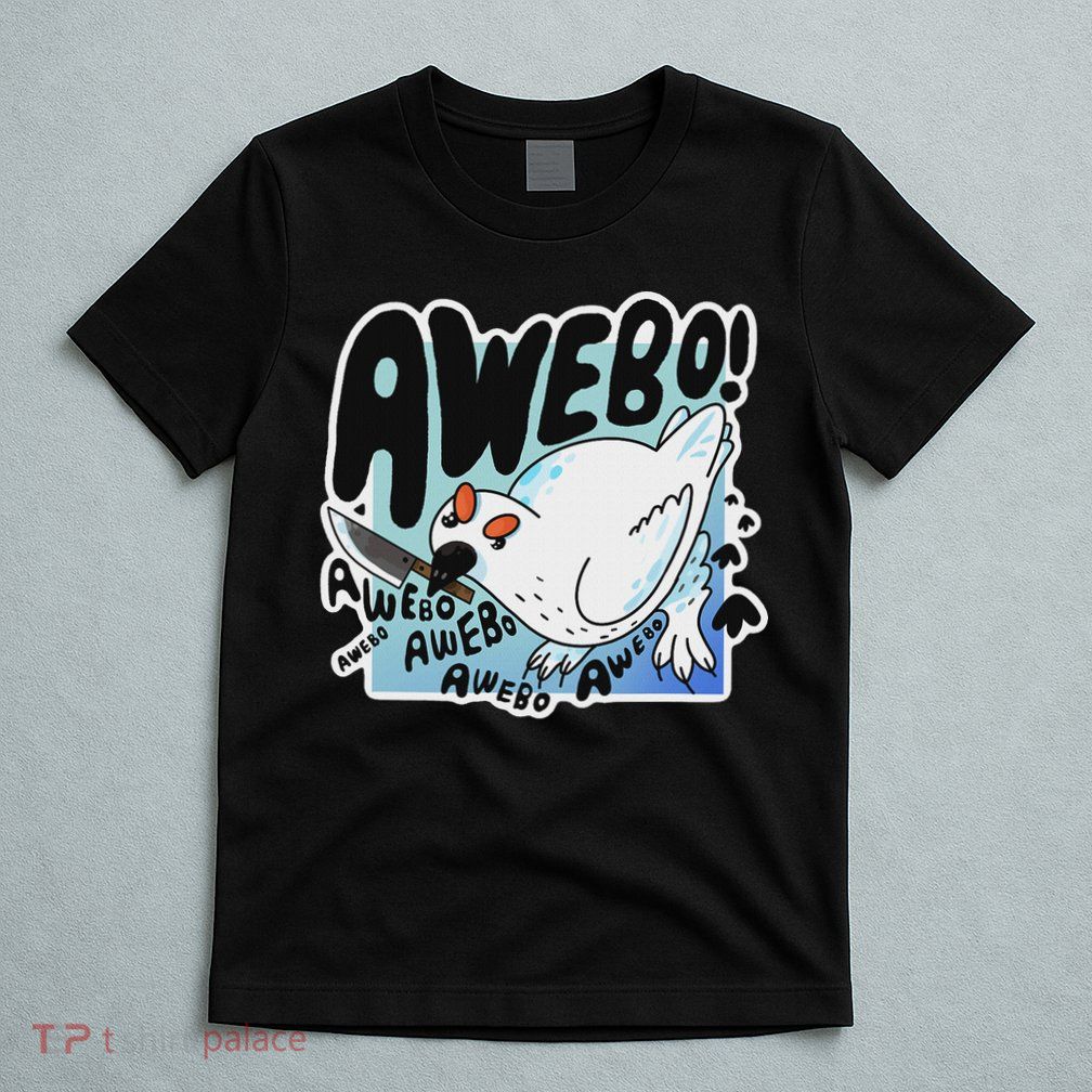Awebo Ptarmigan Arctic Cute Bird Internet Meme Funny Chicken T-Shirt