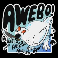 Awebo Ptarmigan Arctic Cute Bird Internet Meme Funny Chicken Impact Tech Backpack