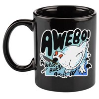 Awebo Ptarmigan Arctic Cute Bird Internet Meme Funny Chicken 11oz C Handle Ceramic Mug