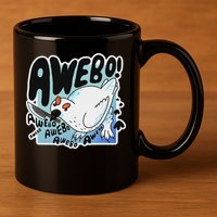 Awebo Ptarmigan Arctic Cute Bird Internet Meme Funny Chicken 11oz C Handle Ceramic Mug