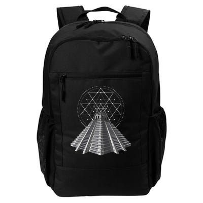 Aztec Pyramid Ancient Mayan Pyramids Daily Commute Backpack