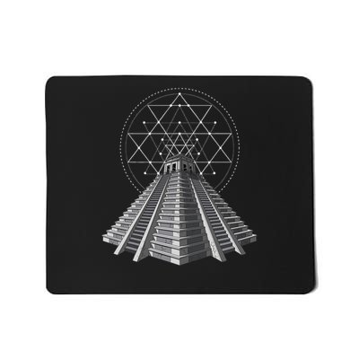 Aztec Pyramid Ancient Mayan Pyramids Mousepad